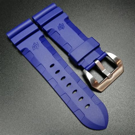 panerai blue croc strap|panerai replacement parts.